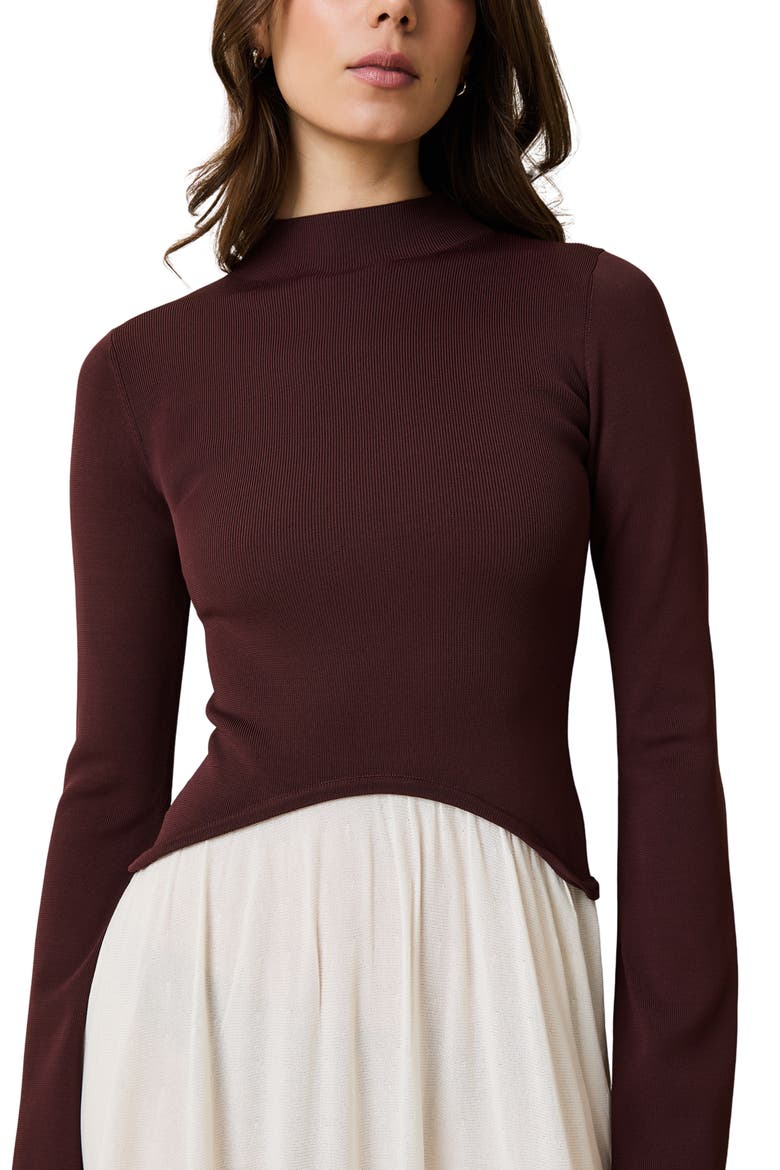 The Soglio Long Sleeve Maxi Swetter Dress