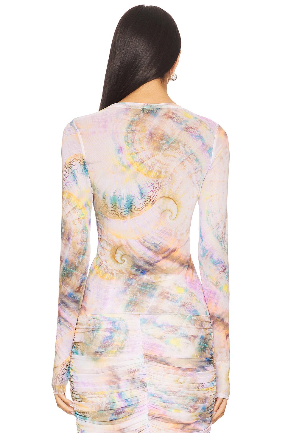 AFRM Kaylee Top in Pearly Shell - Image 3