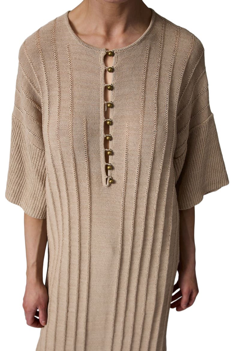 Stellan Loose Ribbed Knit Dress