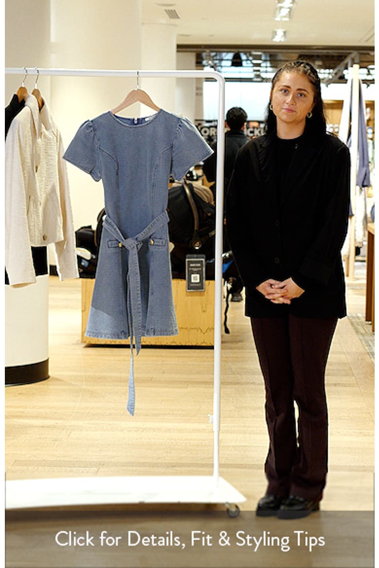 Denim Minidress