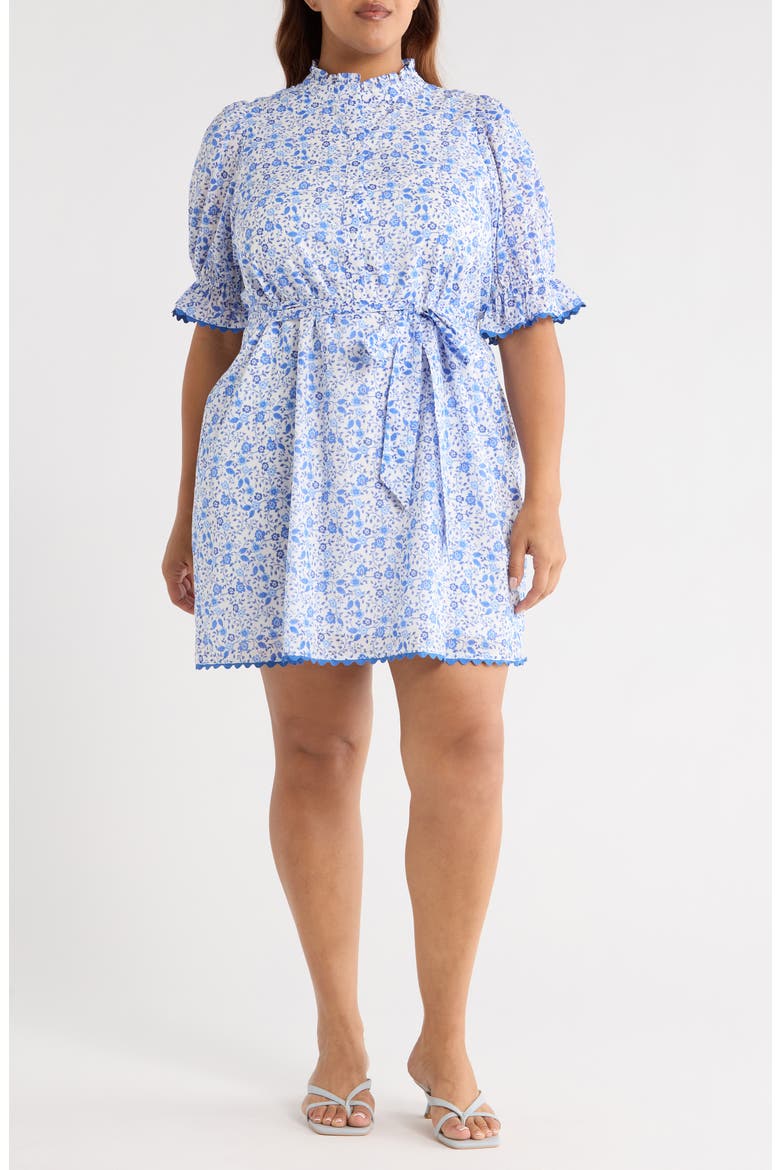 Maisie Floral Miana Cotton Shirtdress