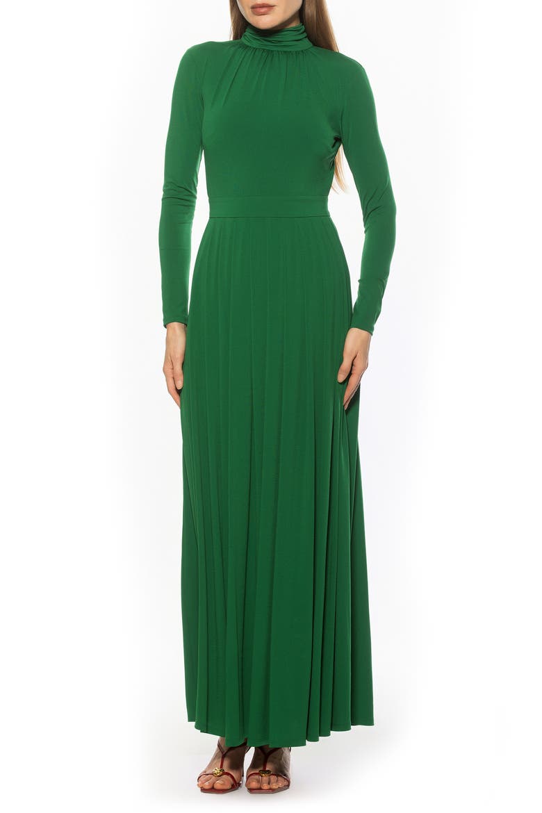 SOLENE FIT AND FLARE DRESS