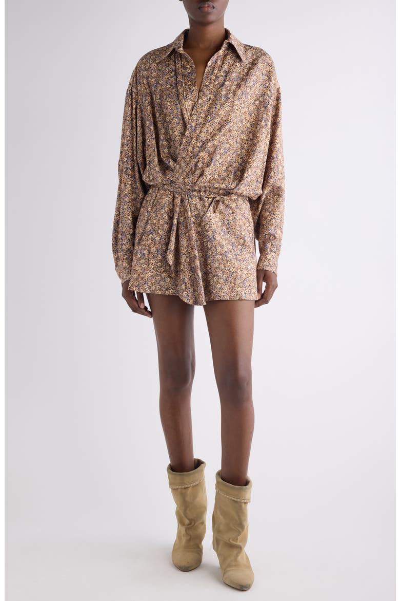 Harmony Floral Long Sleeve Minidress