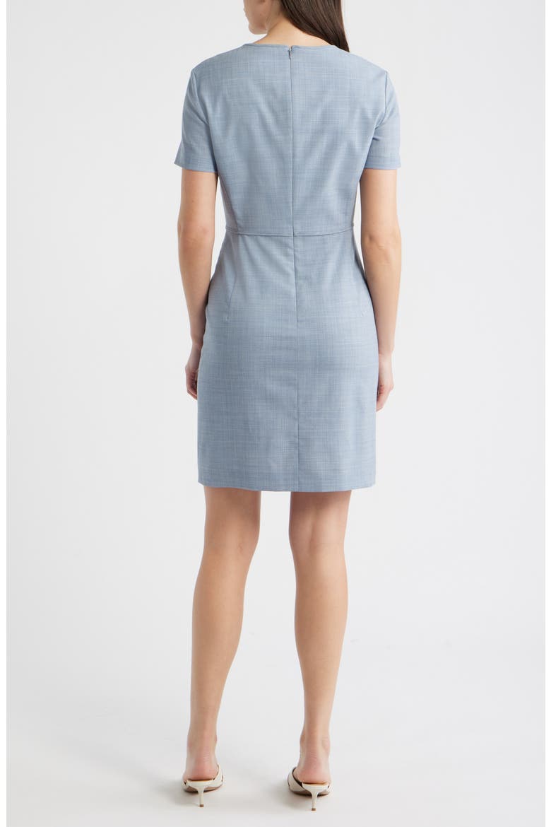 Dunera Virgin Wool Sheath Dress