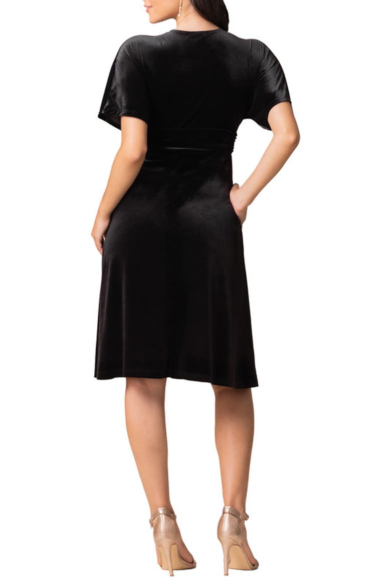 Angelic Velvet Cocktail Dress