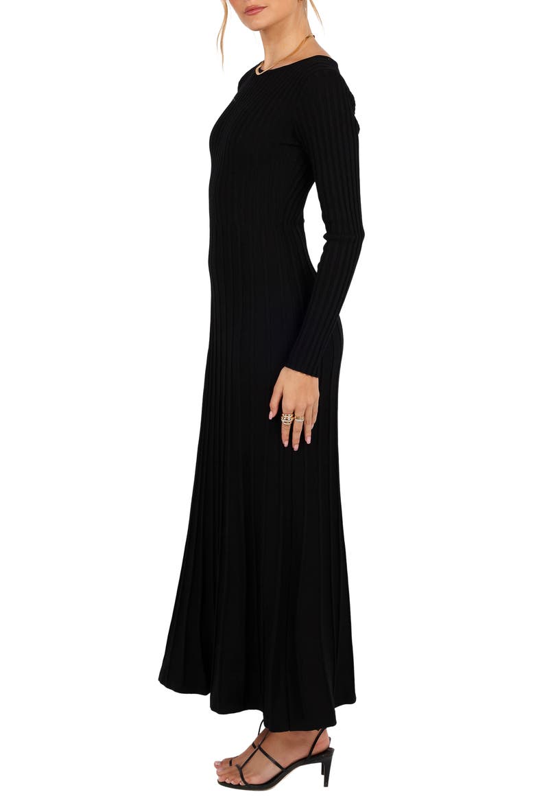 Alison Long Sleeve Rib Maxi Dress