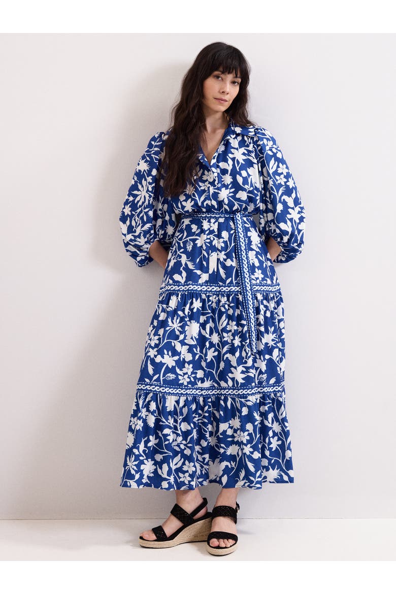 Floral Print Shirt Dress