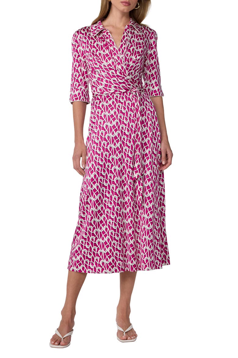 Sana Tie Belt Midi Dress