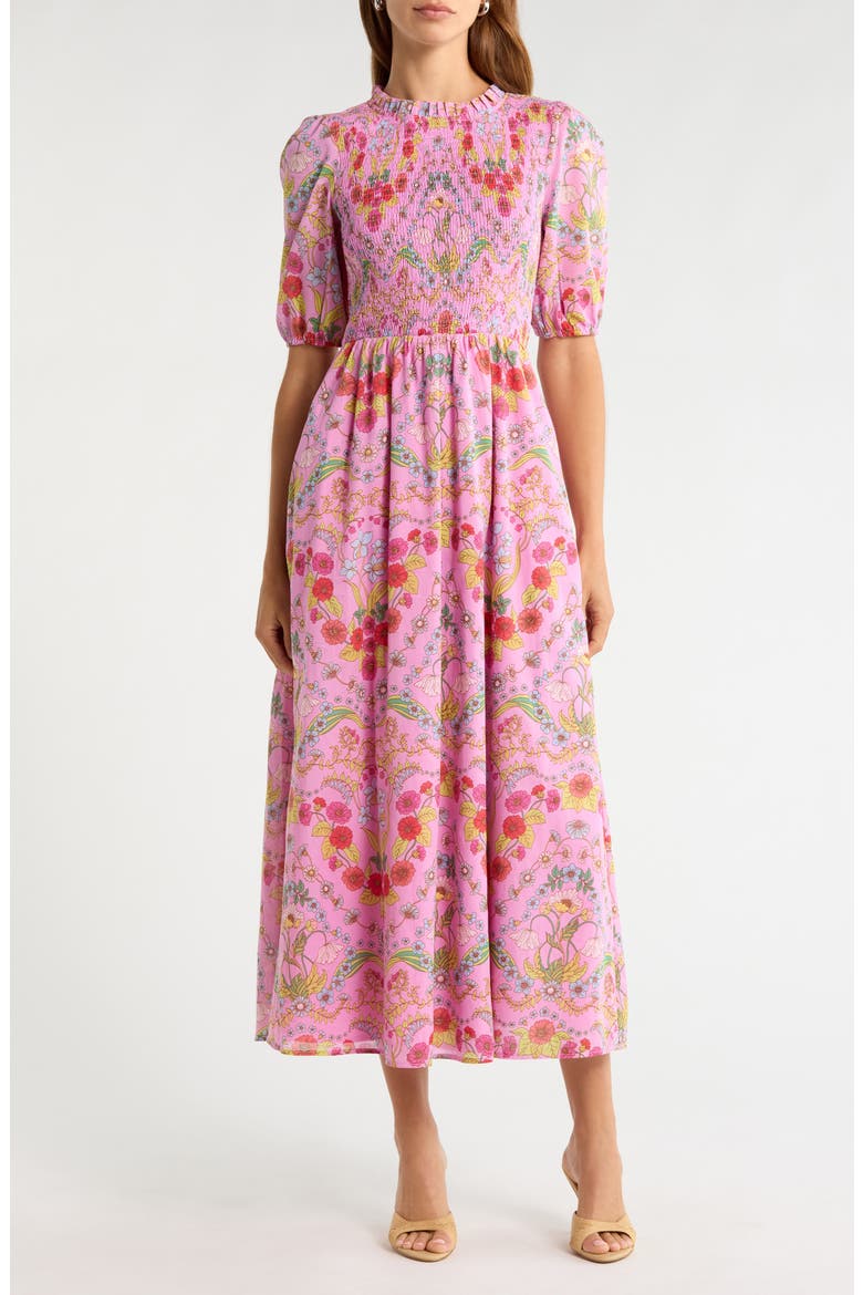 Ramsie Floral Smocked Maxi Dress