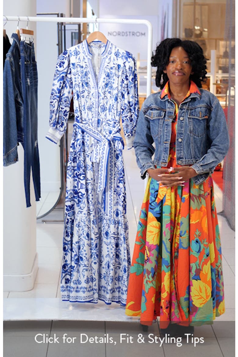 Cora Voluminous Tiered Maxi Dress