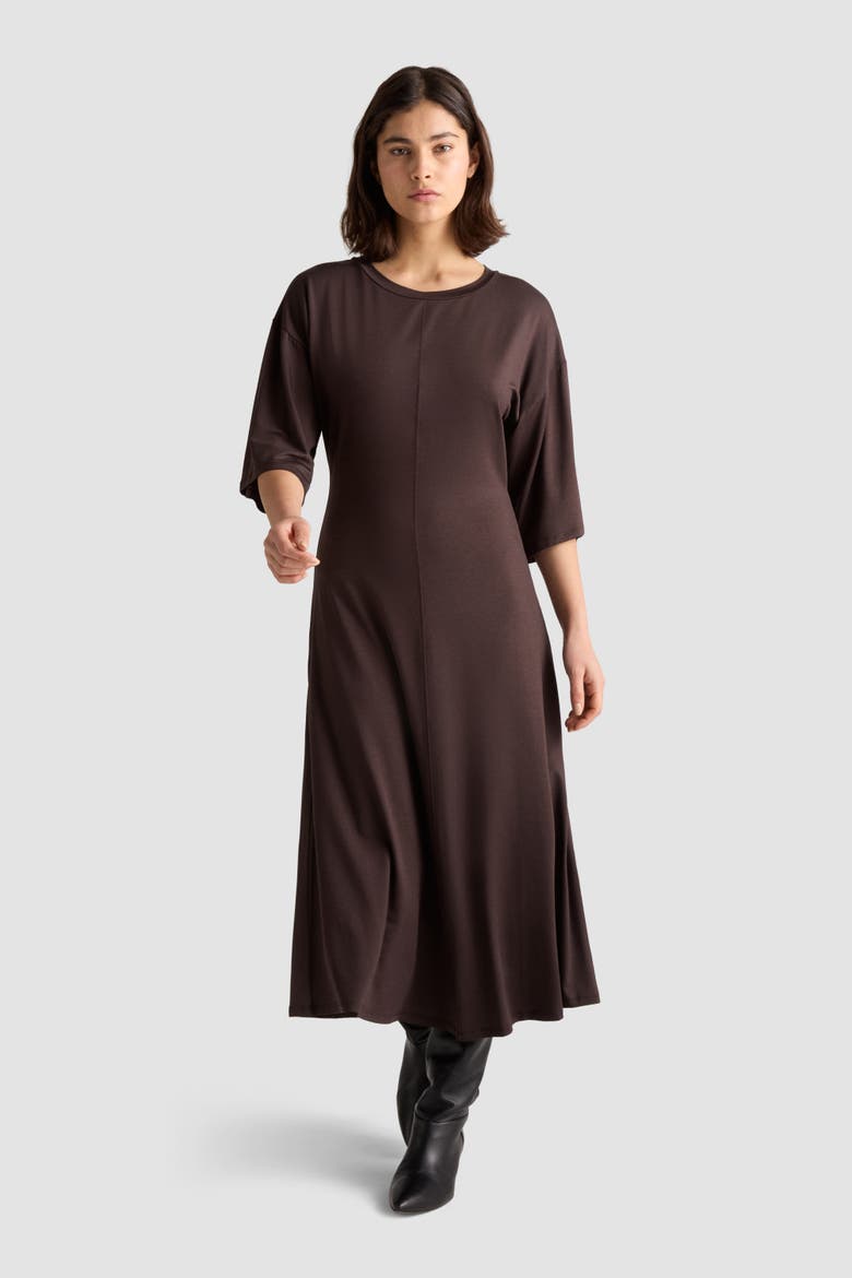 Gertie Relaxed Jersey Midi Dress