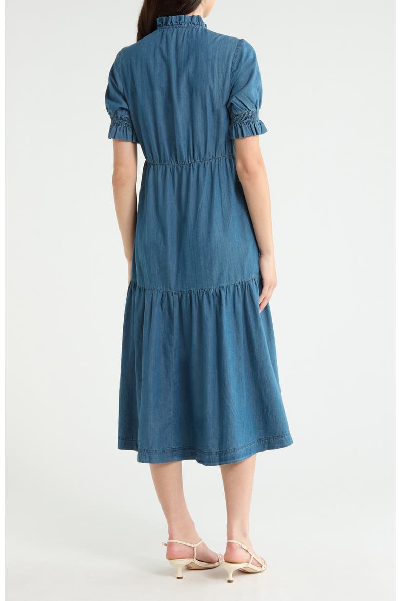 Feather Star Midi Dress