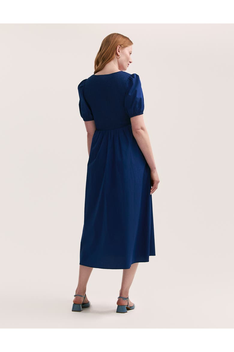 Jamilla Short Sleeve Cotton Midi Dress