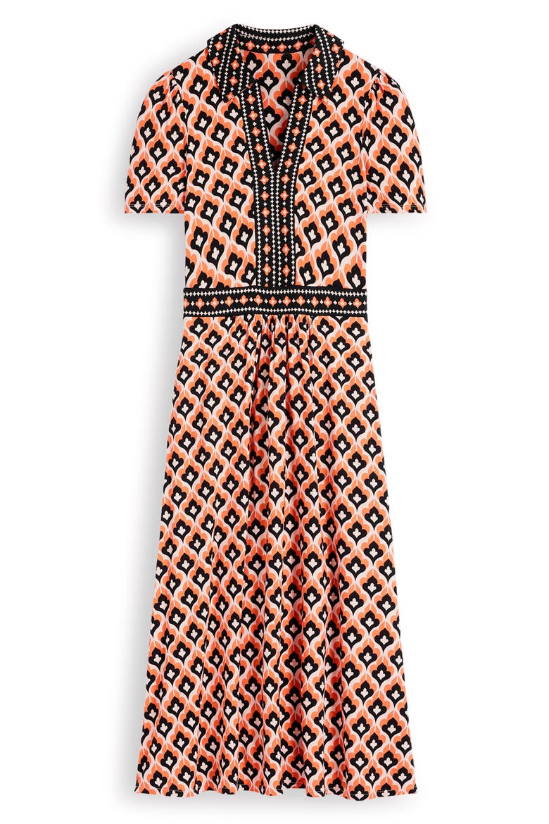 Heidi Jersey Midi Tea Dress