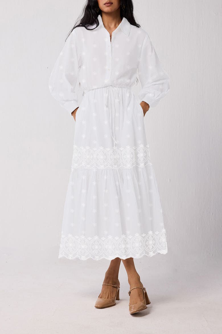 Flowing Tiered Maxi Dress