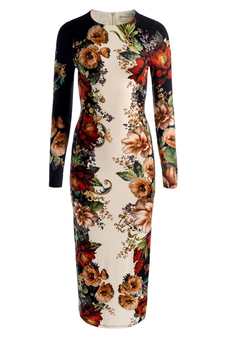 Delora Floral Midi Dress
