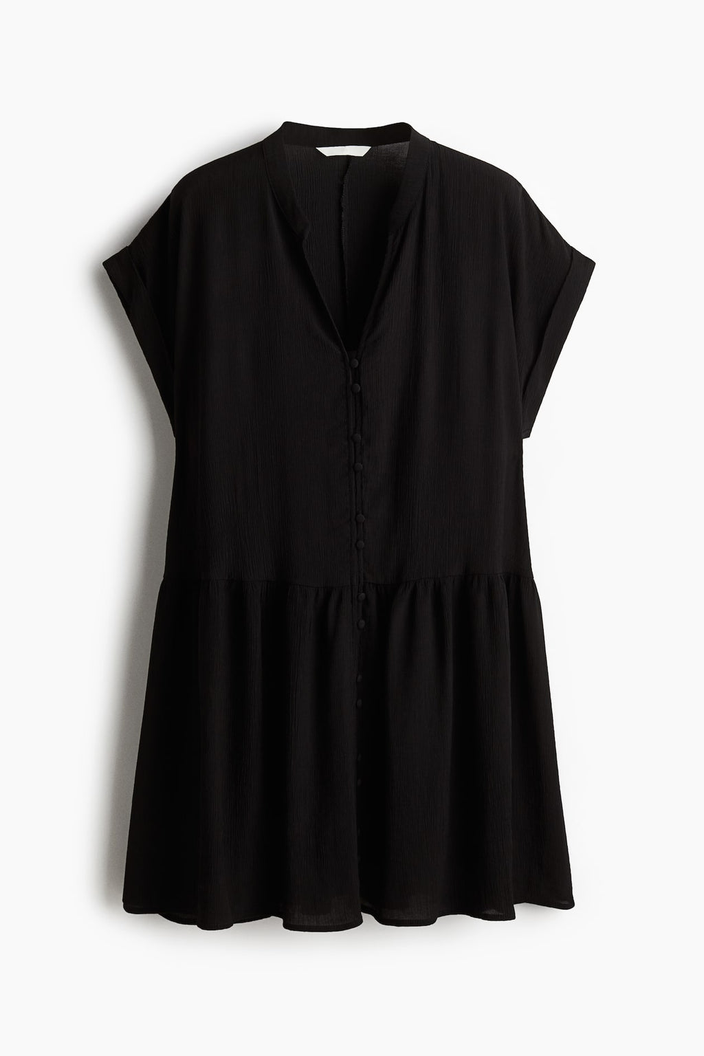 Crinkled Tunic Dress