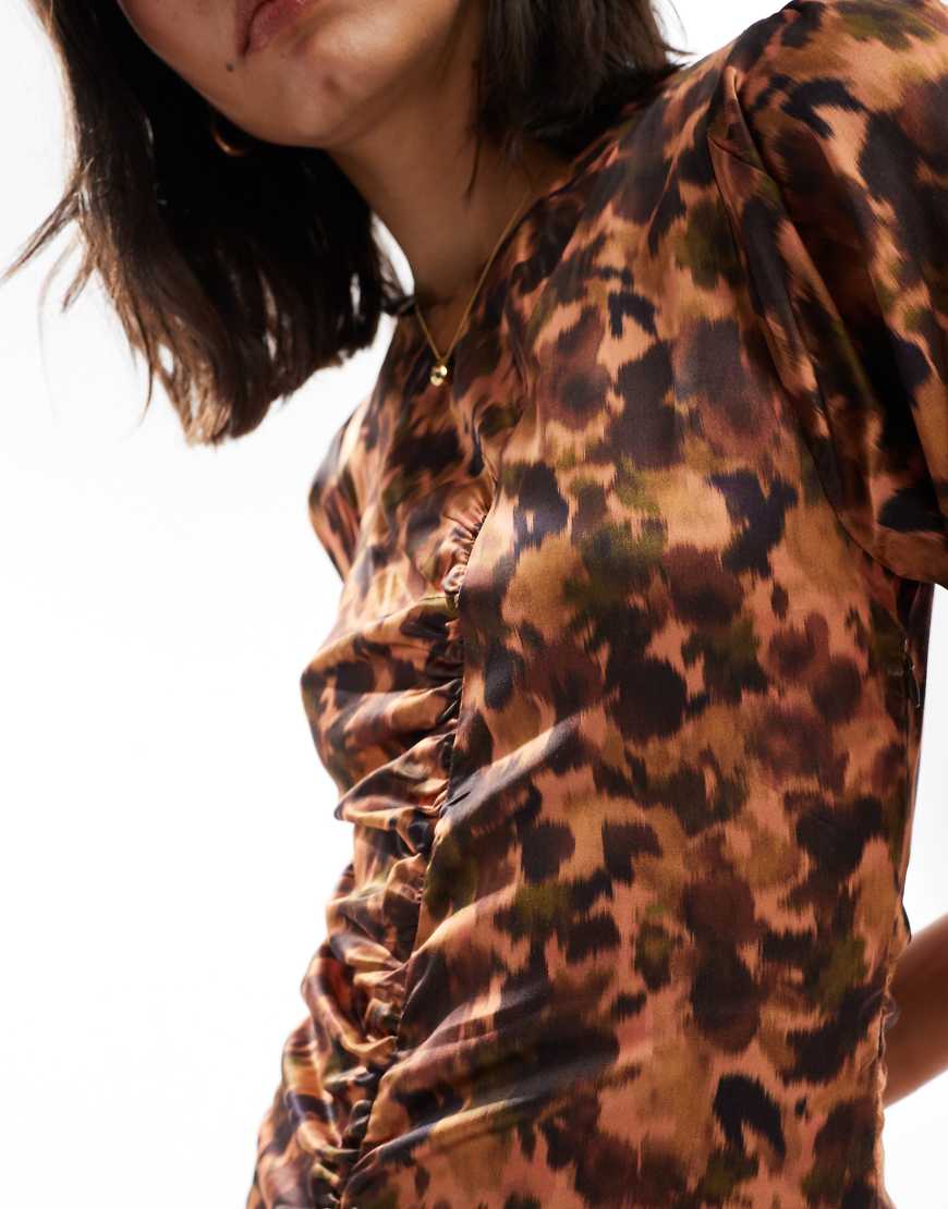 Scalpers Nanda Dress In Animal Print