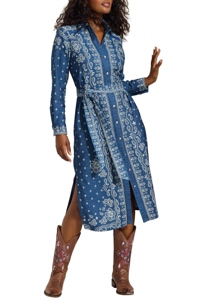 Bandana Bay Midi Shirtdress