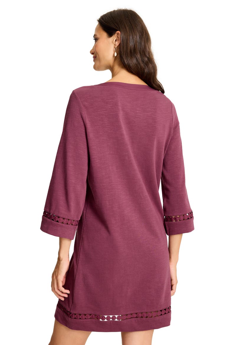 Sunset Harbor Long Sleeve Shift Dress