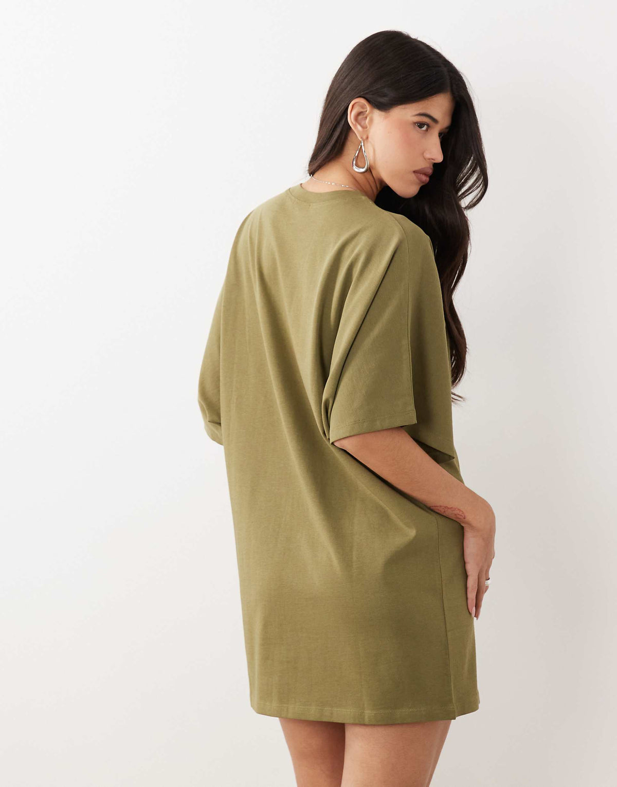 ASOS DESIGN mini batwing tshirt dress