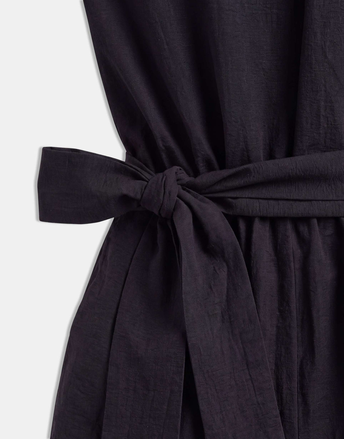 ASOS DESIGN high neck short sleeve techy romper in black