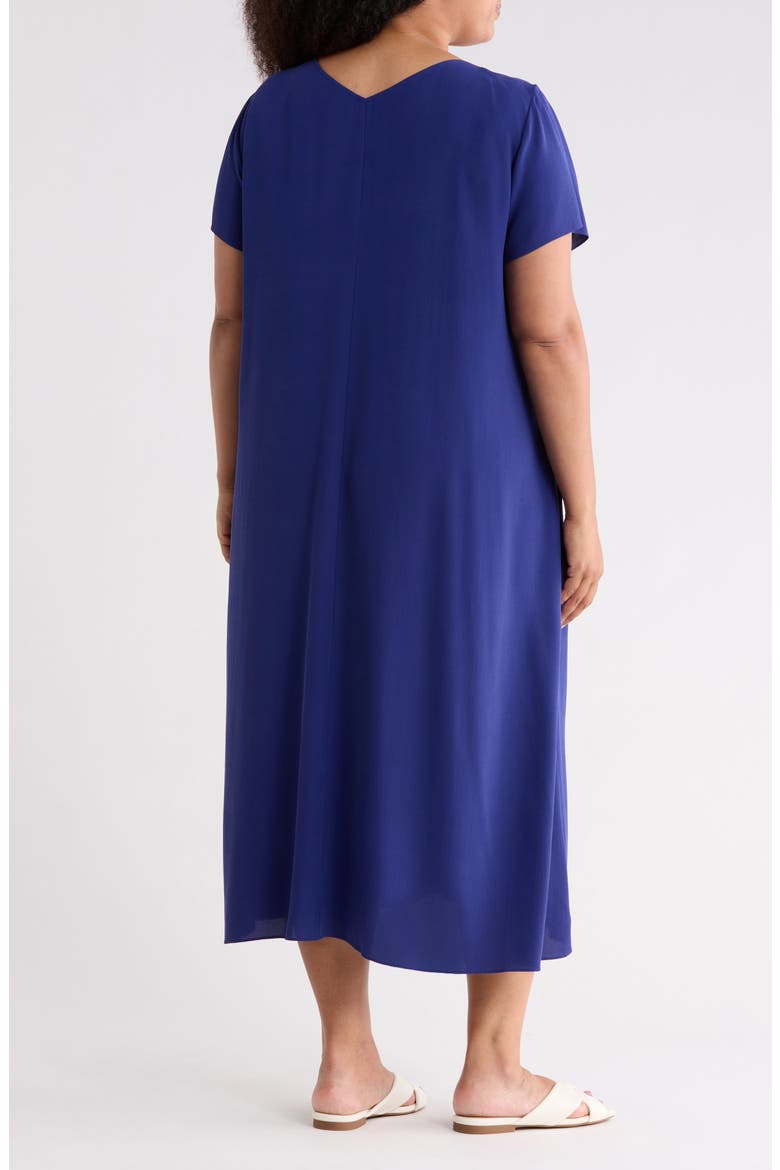 Silk Midi Dress