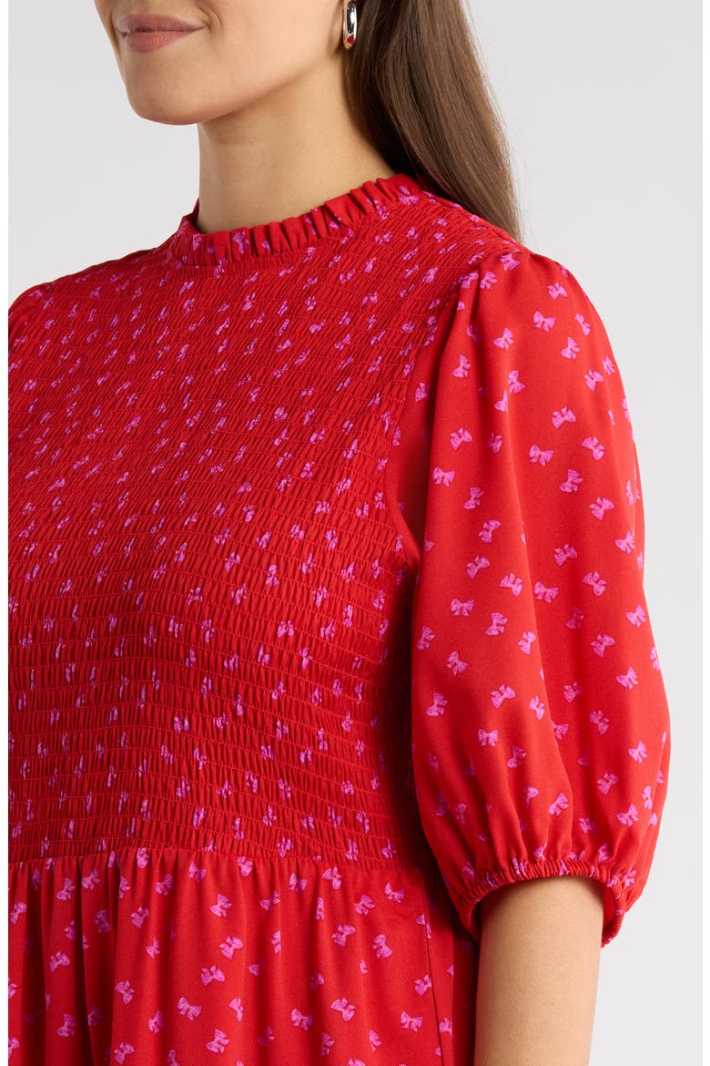 Tayla Bow Print Dress