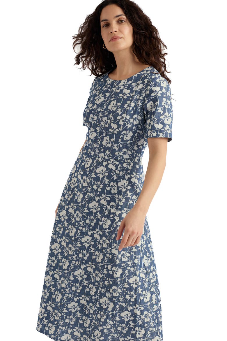 Fox Path Organic Cotton Floral Dress