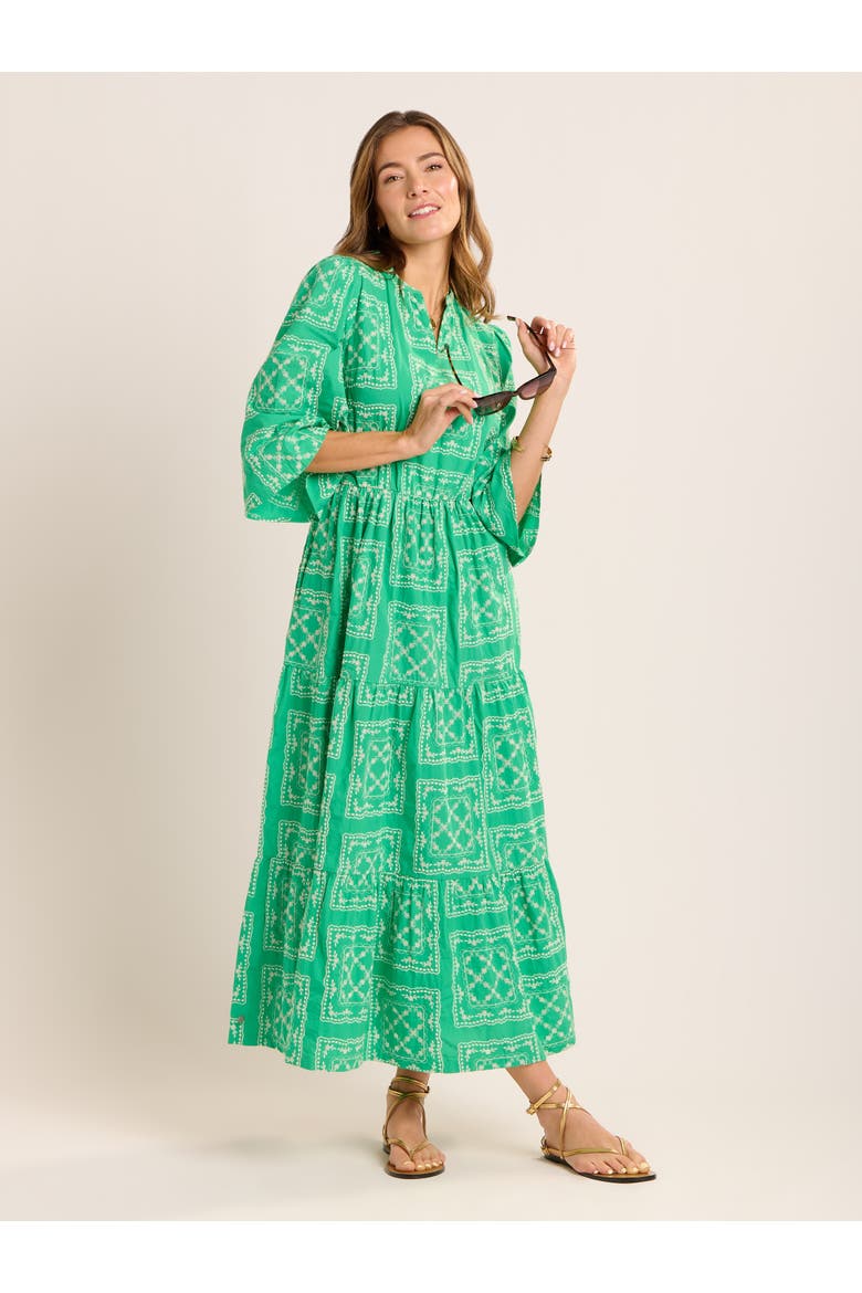 Clarisa Embroidered Maxi Dress