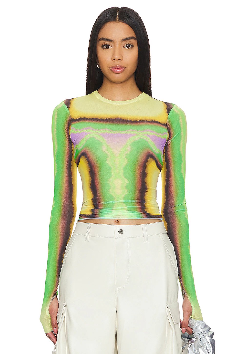 AFRM Kaylee Top in Thermal Ombre - Image 1