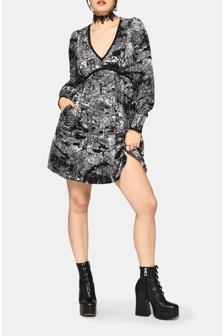 Nara Boudicca Printed Mini Dress