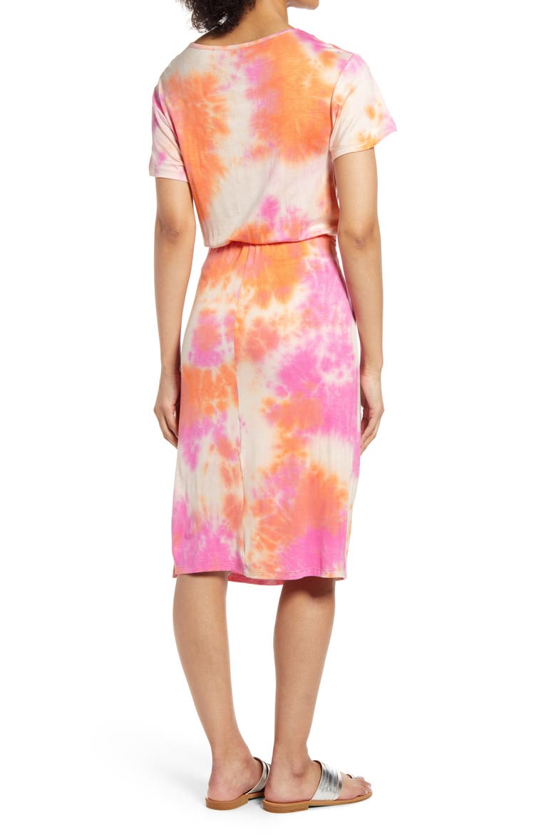 Tie Dye Midi Dress