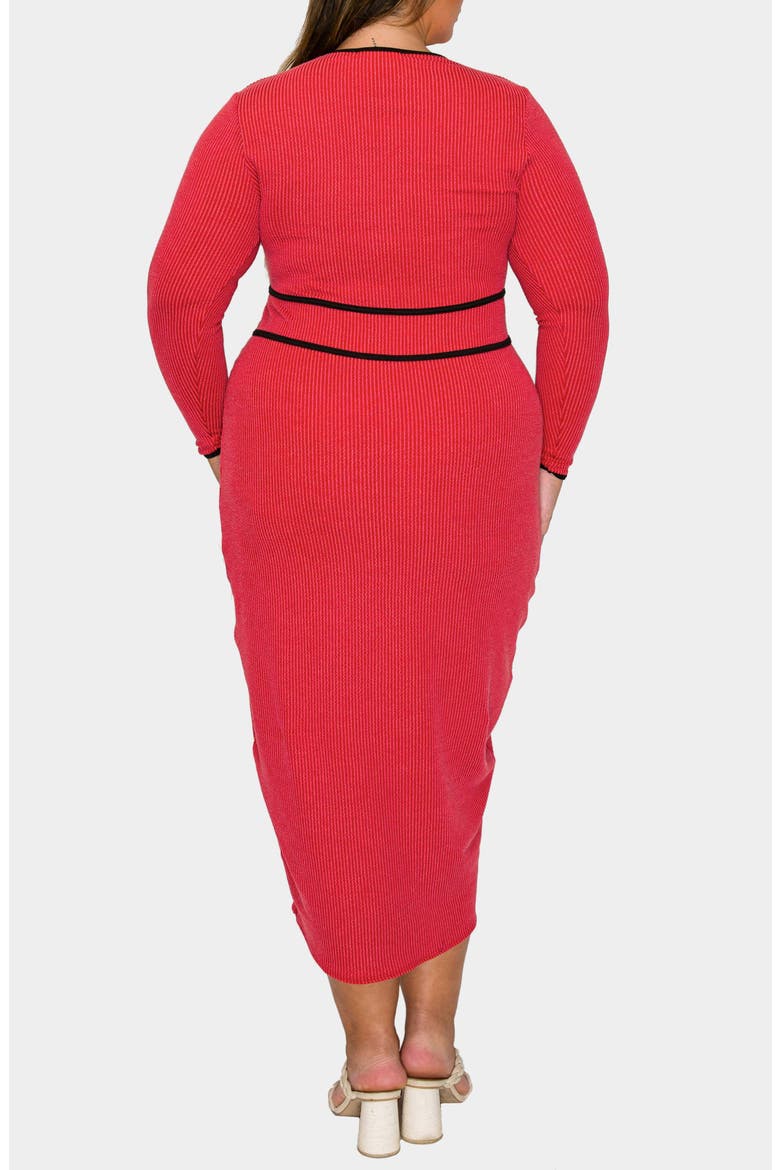 Elora Rib Sweater Dress
