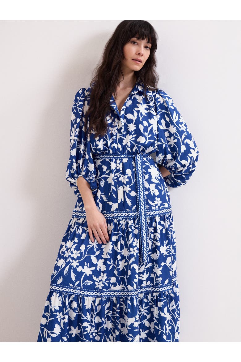 Floral Print Shirt Dress