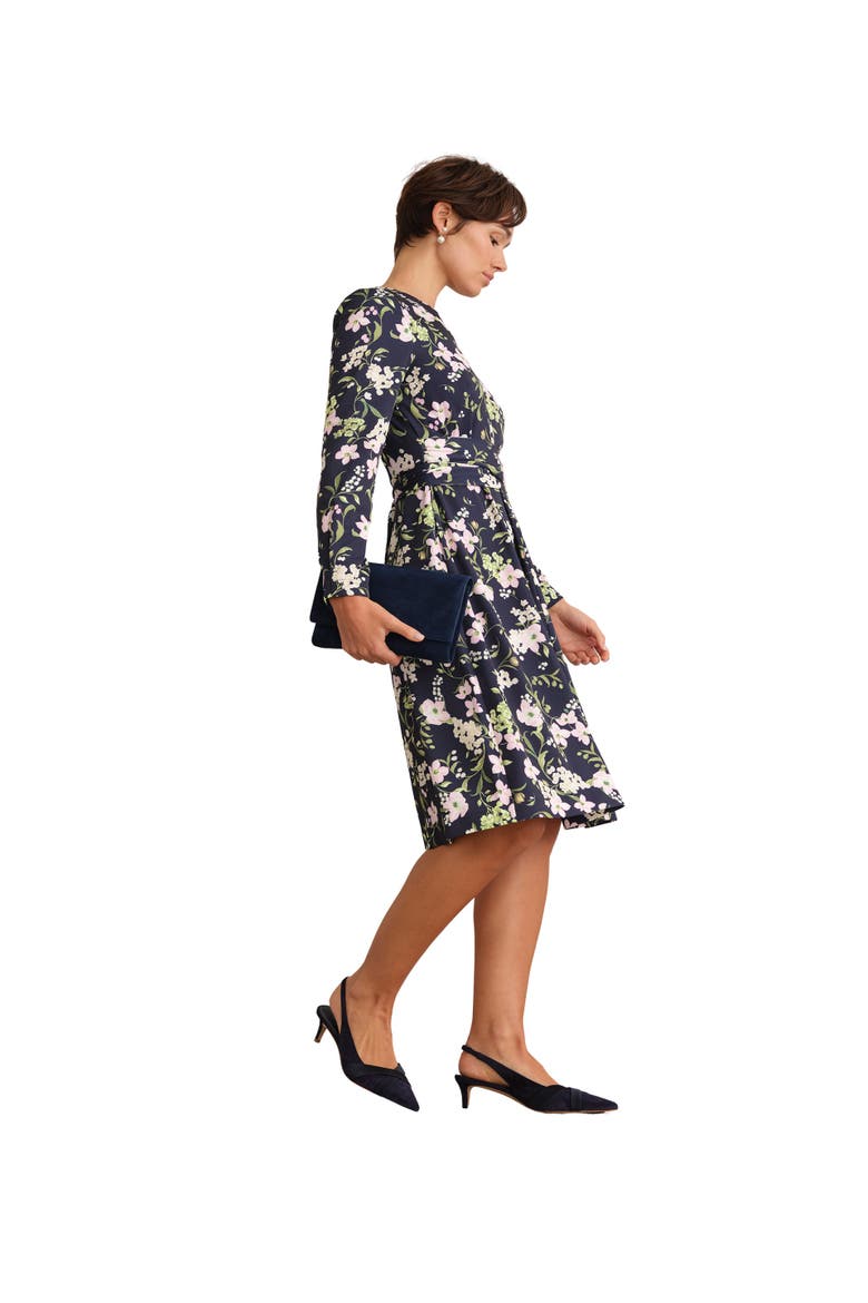 Sabine Long Sleeve Floral Dress