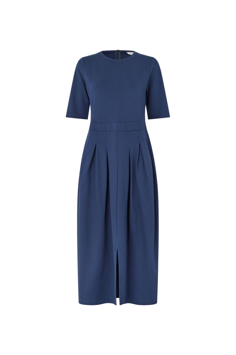 MaNaelisa Pleated Midi Dress