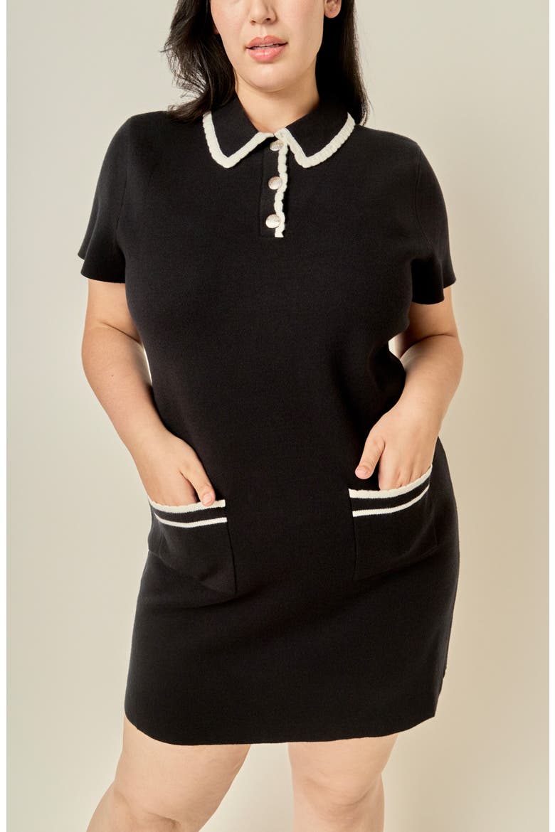 Scallop Detail Dress