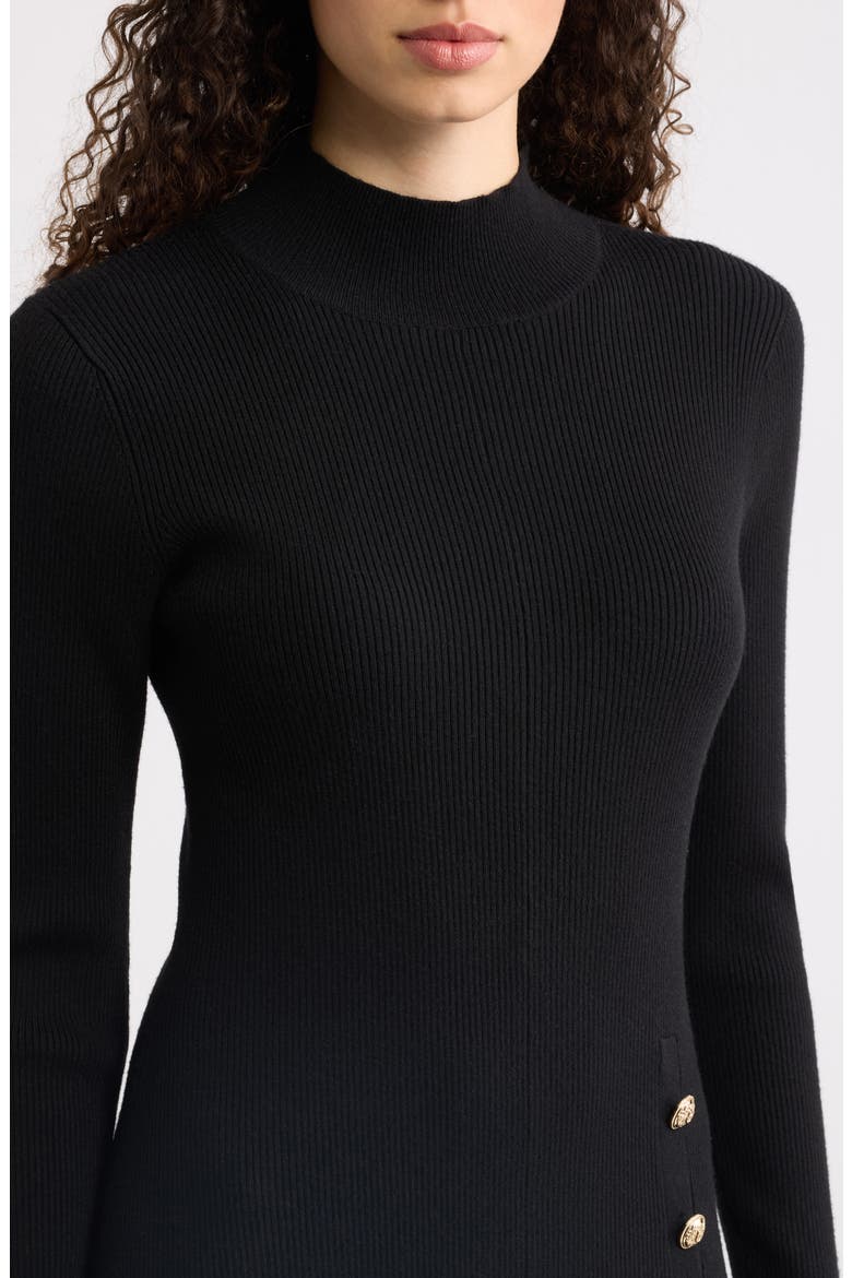 The Adhara Long Sleeve Sweater Dress
