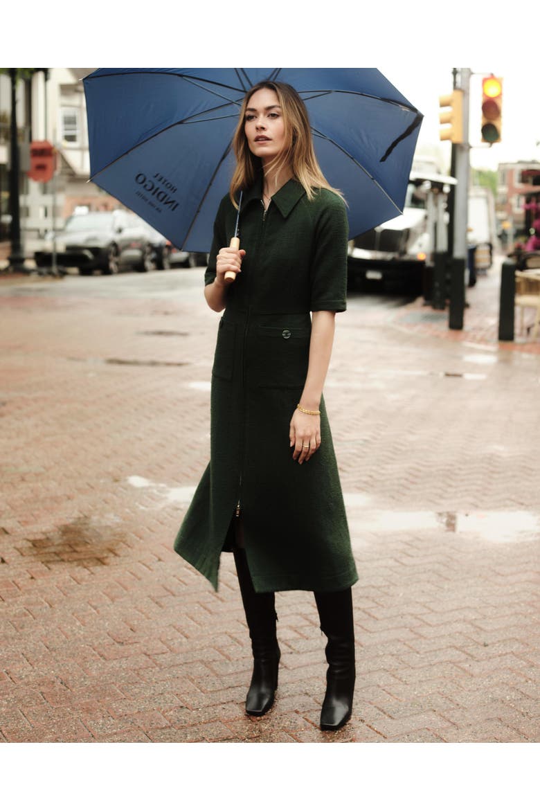 Reanna Bouclé Midi Dress