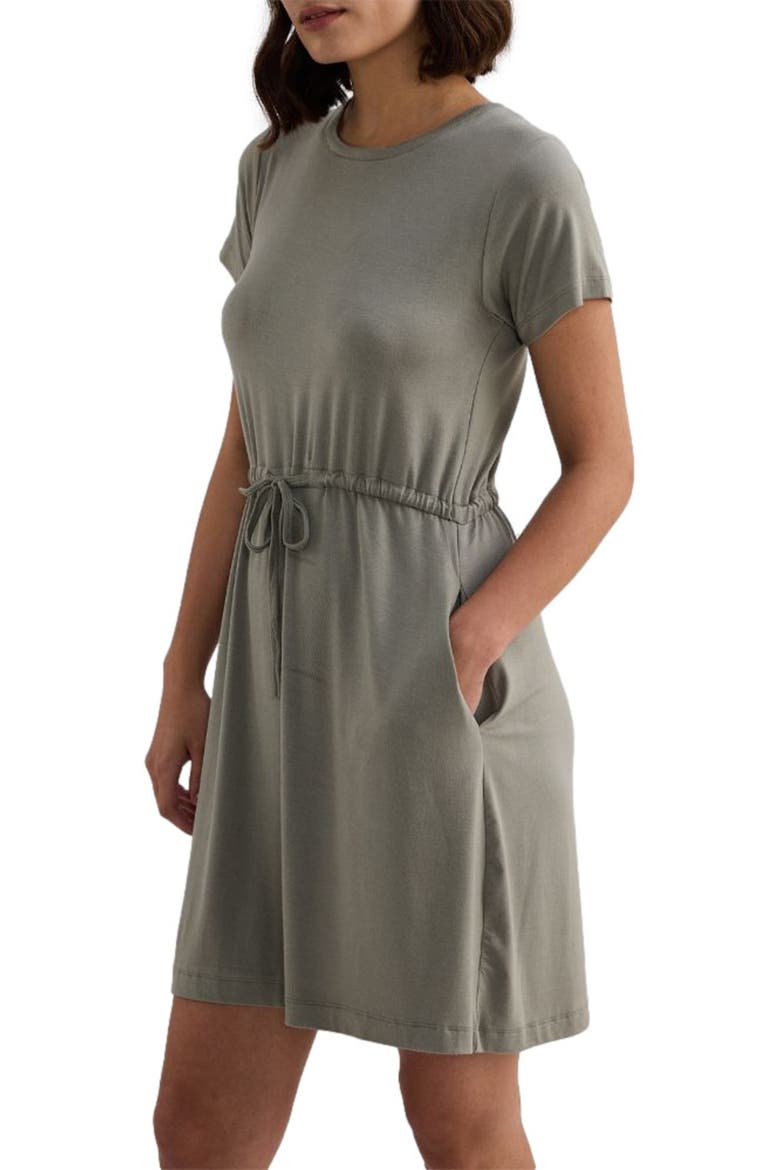 Comfortable Drawstring Short Dress