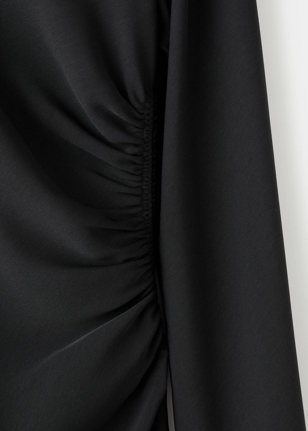 Ruched midi dress