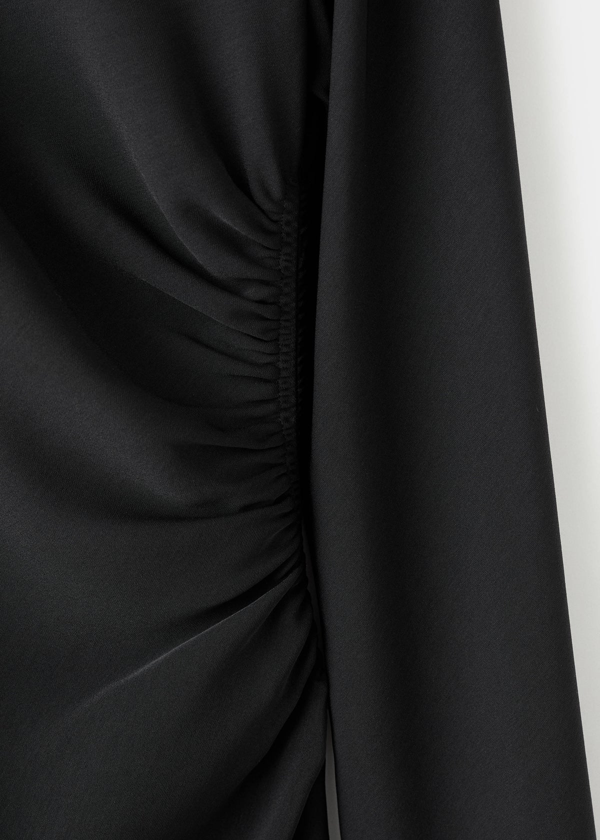 Ruched midi dress