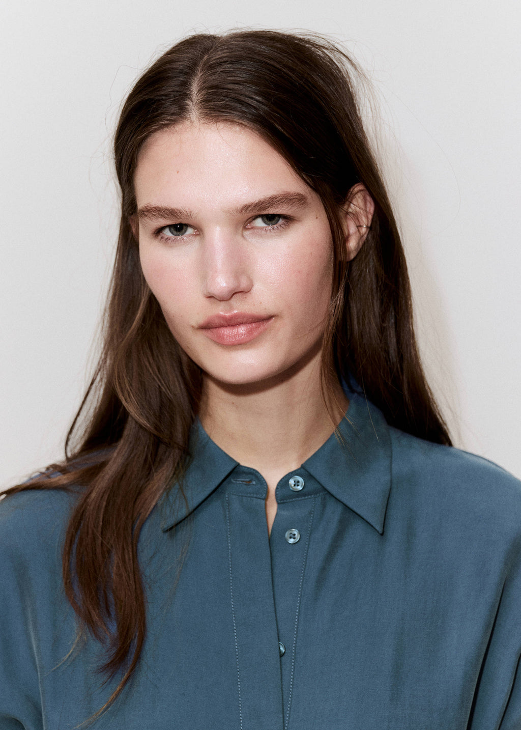 Belt shirt dress