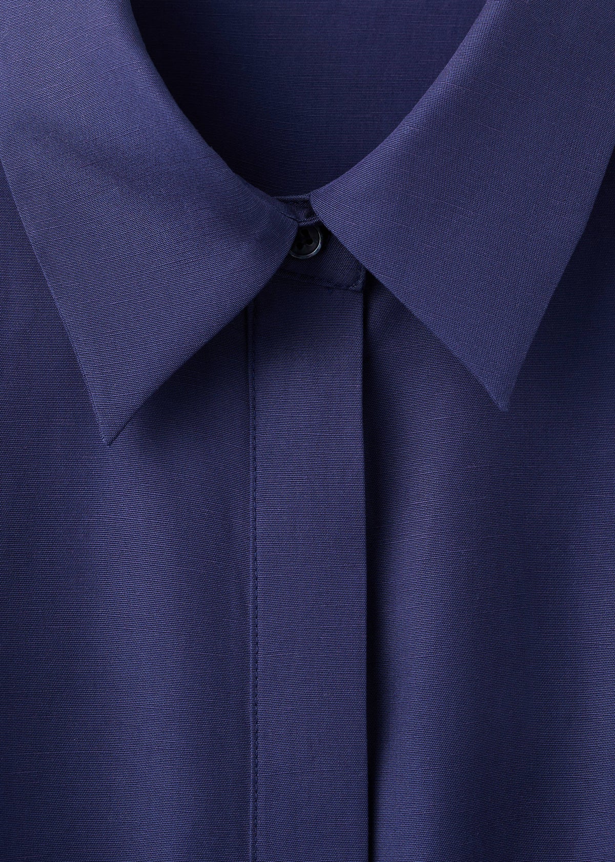 Belted lyocell shirtdress