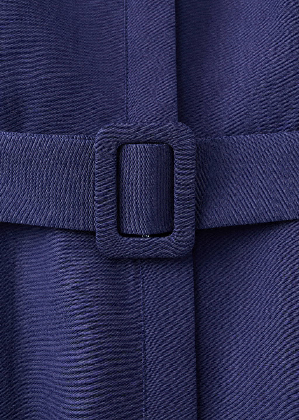 Belted lyocell shirtdress