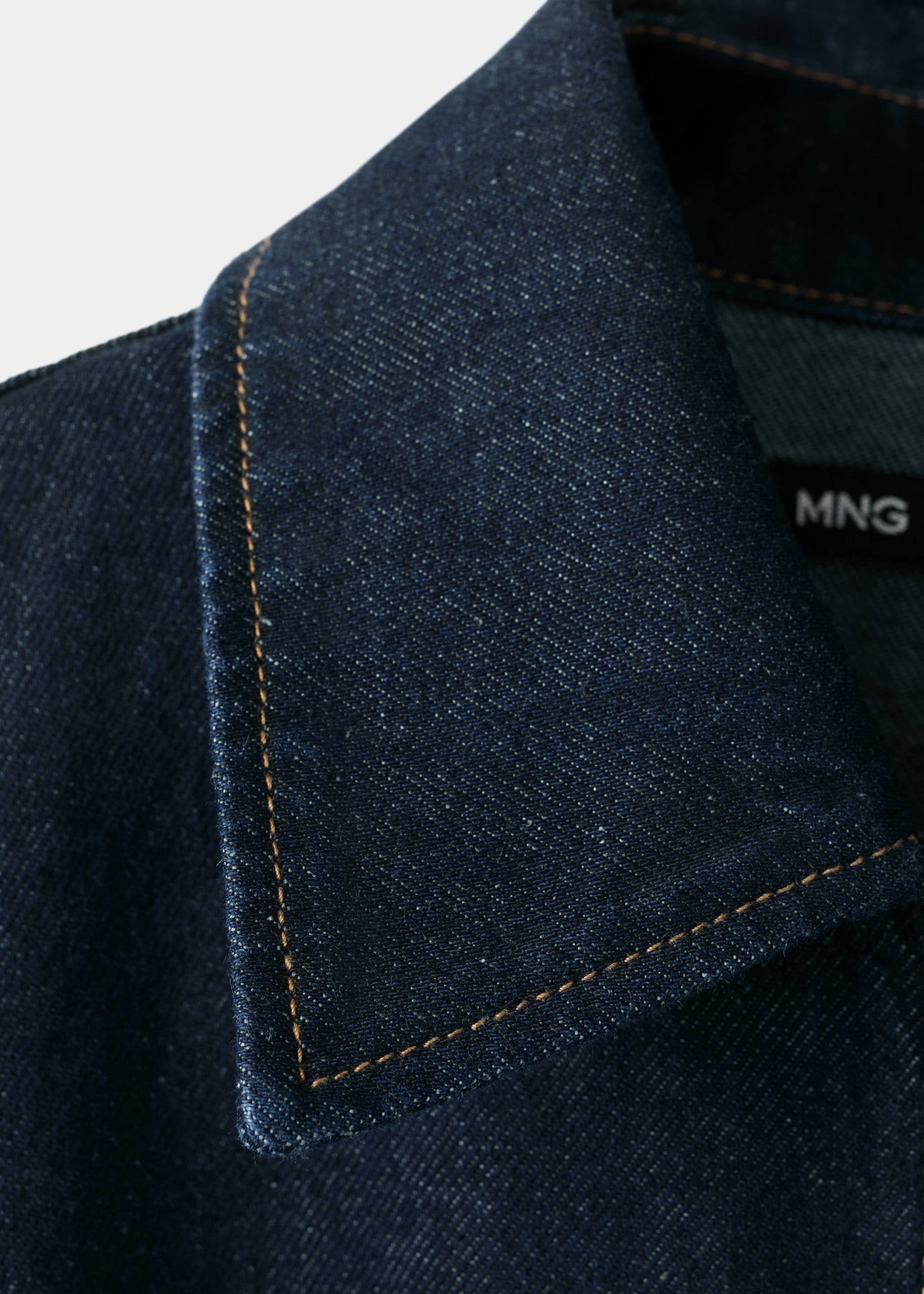 Belt denim jumpsuit