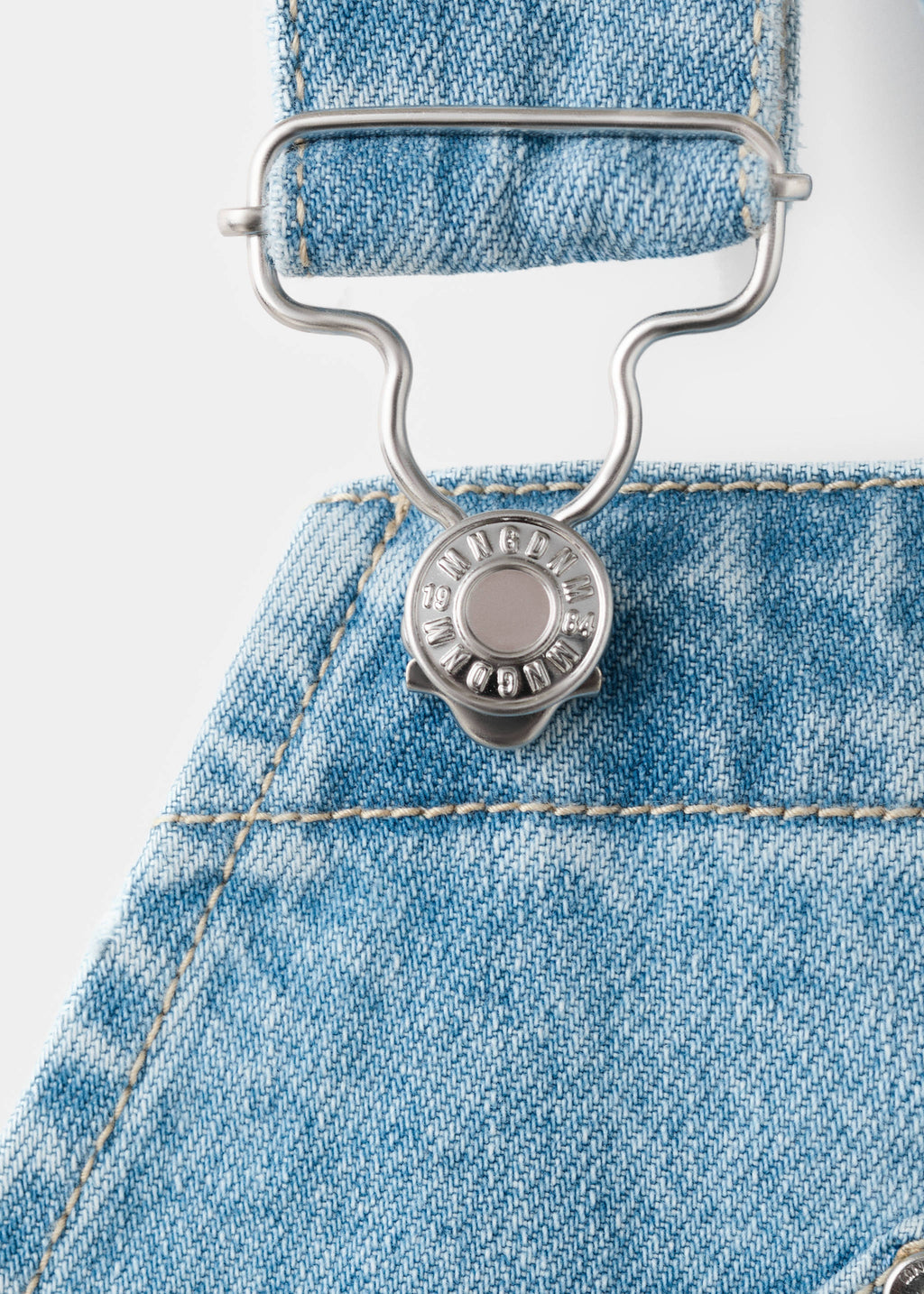 Maternity denim dungarees