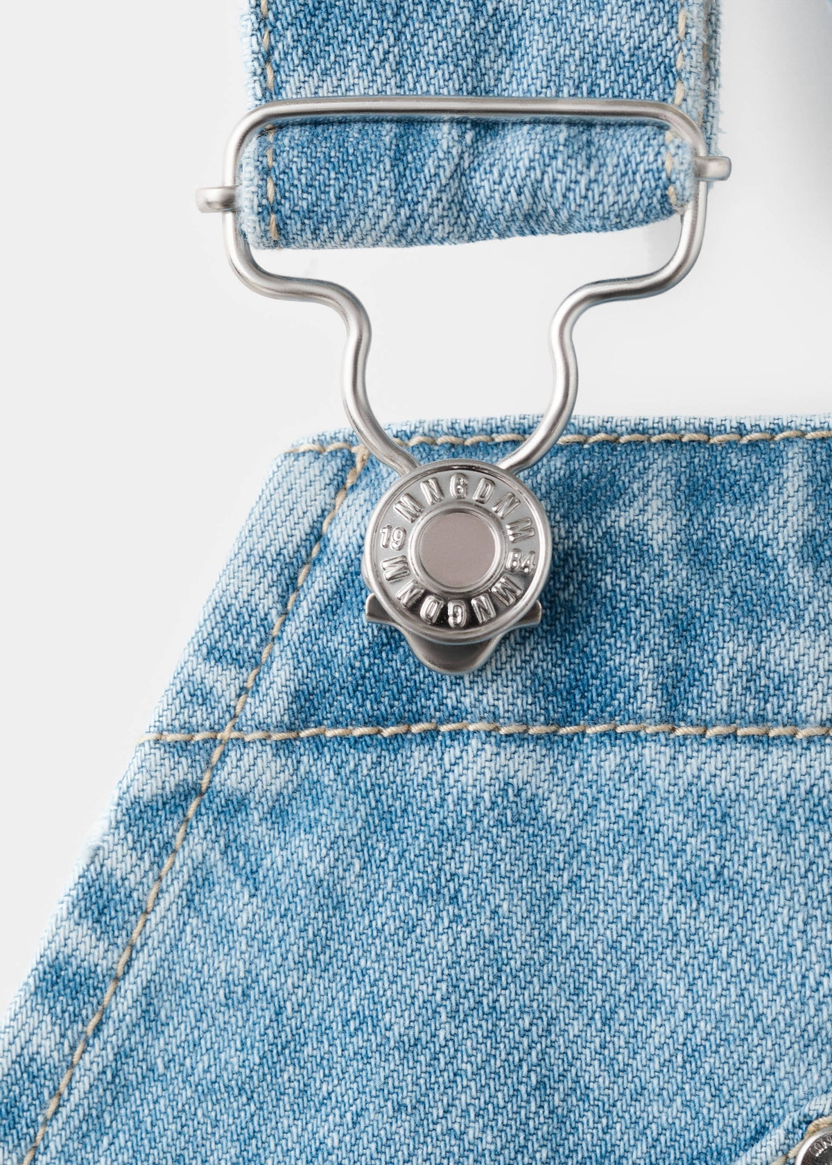 Maternity denim dungarees