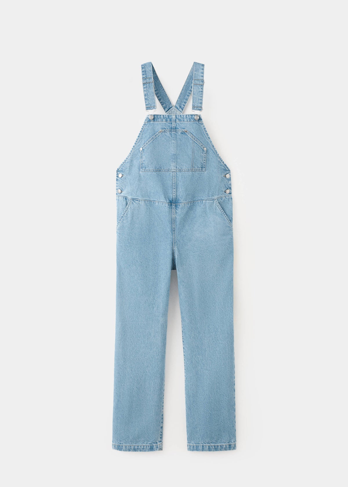 Maternity denim dungarees